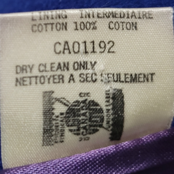 Royal Blue Long Winter Wool Coat - Picture 5 of 11